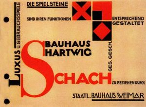 Bauhaus, boekomslag door Herbert Bayer